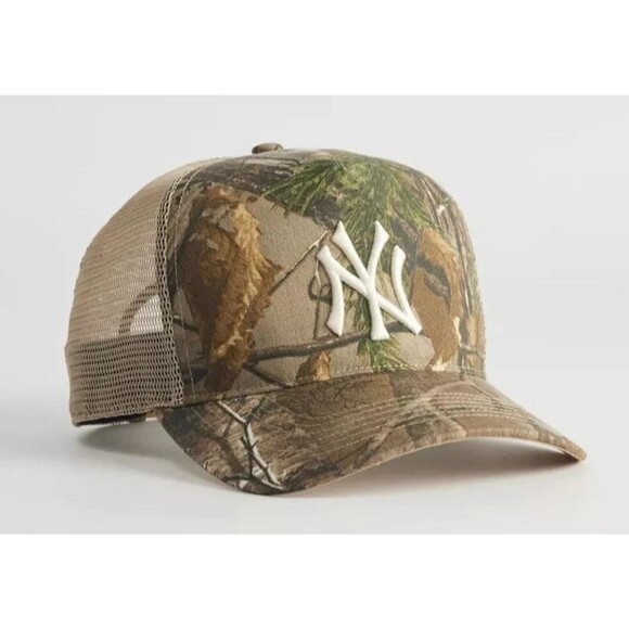 ‘47 Brand Other - ‘47 Brand New York Yankees Hitch Realtree Camo Trucker Snapback Hat Cap